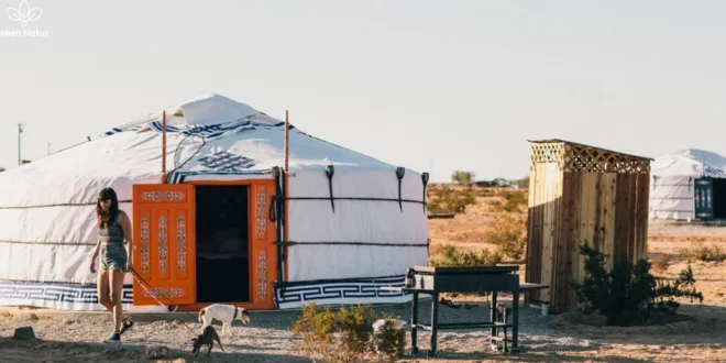 luxurious glamping in the US