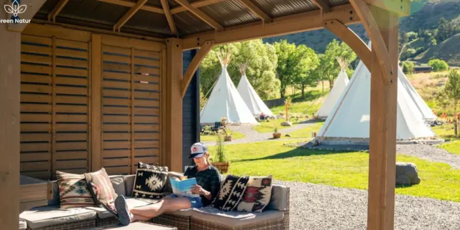 luxurious glamping in the US