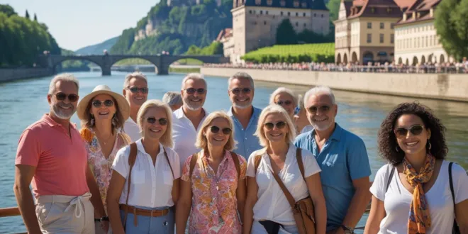 Biking Along the Rhine River