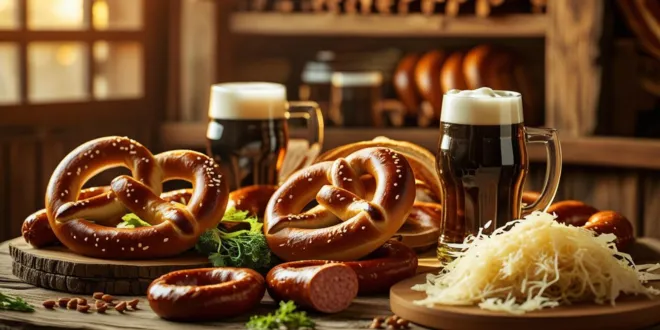 A Guide to German Christmas Market Food and Drink