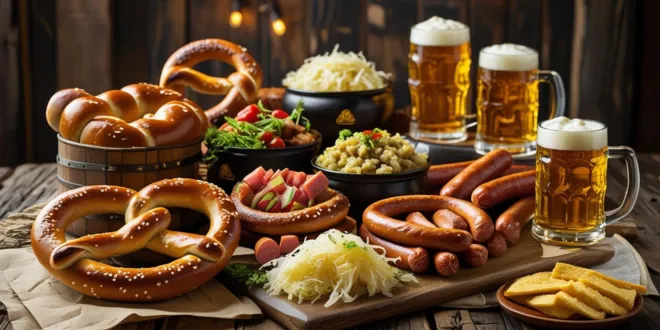 A Guide to German Christmas Market Food and Drink