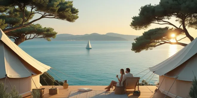 Camping on the French Riviera