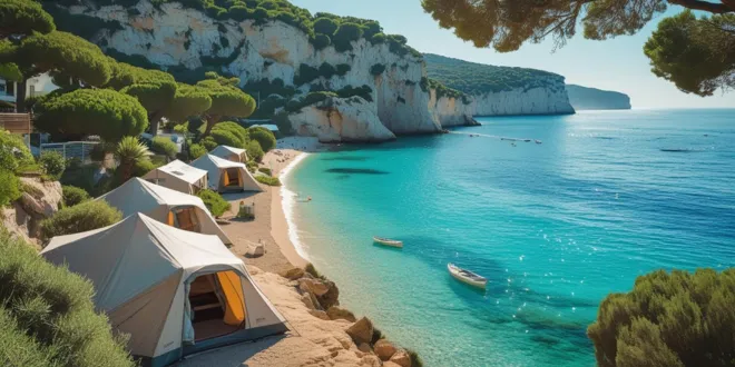 Camping on the French Riviera