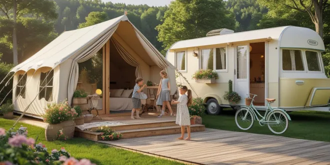 Glamping in France