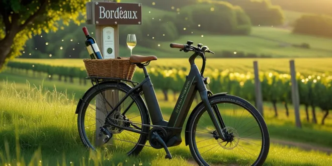Biking in Bordeaux