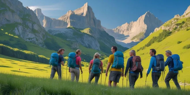 Hiking in the French Pyrenees