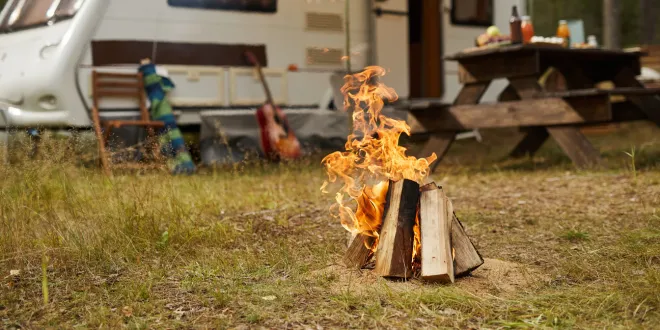 Camping in Normandy