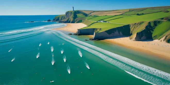  Surfing in Brittany