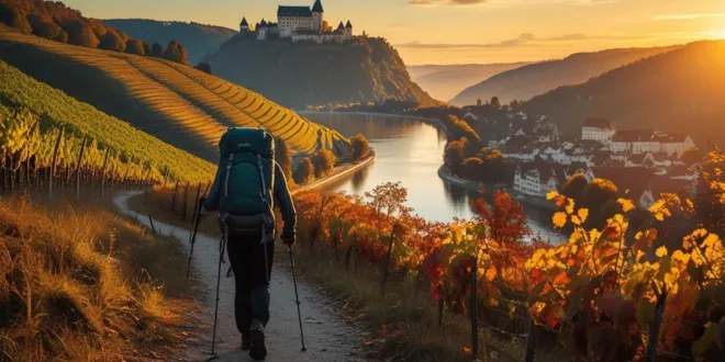 Hiking Above the Rhine River